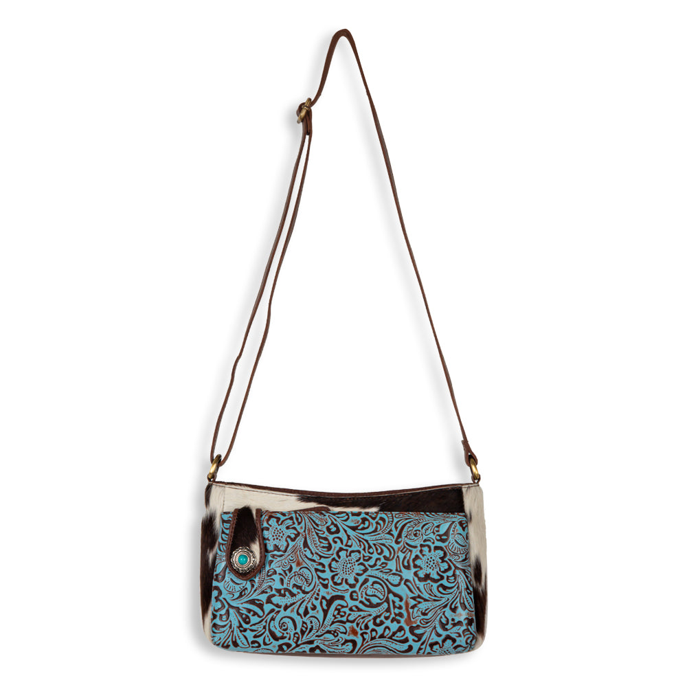 Marta Plains Leather & Hairon Bag - Myra USA