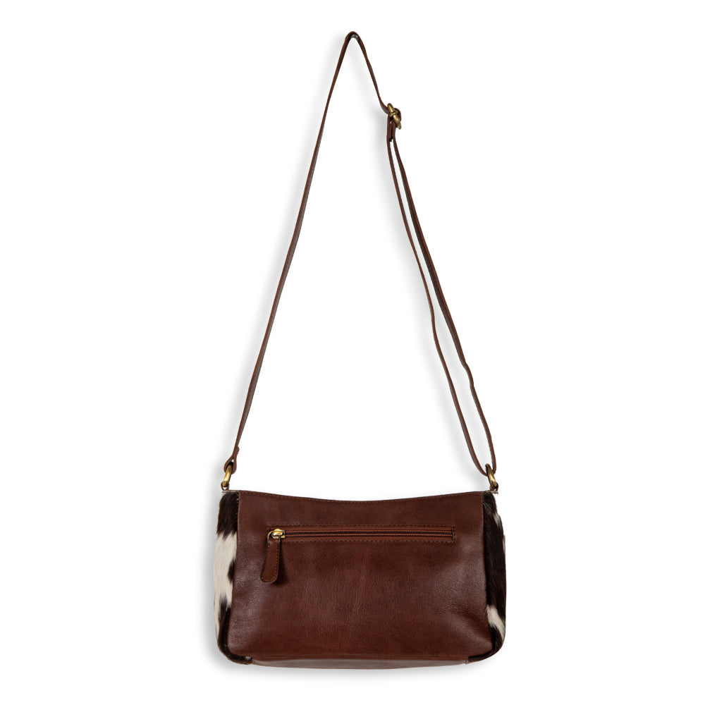 Marta Plains Leather & Hairon Bag - Myra USA
