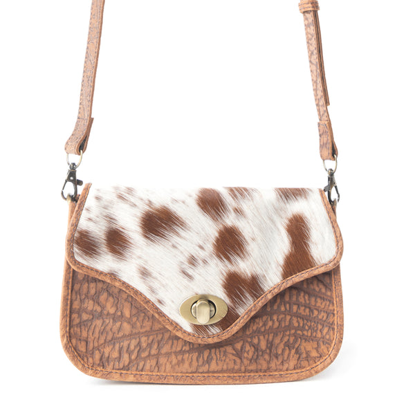 Swift Rider Leather & Hairon Bag - Myra USA