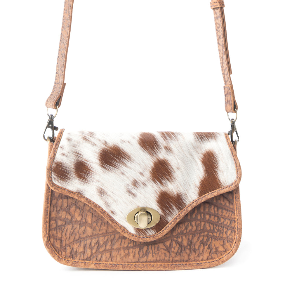 Swift Rider Leather & Hairon Bag - Myra USA