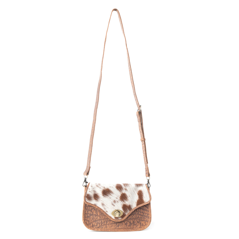 Swift Rider Leather & Hairon Bag - Myra USA