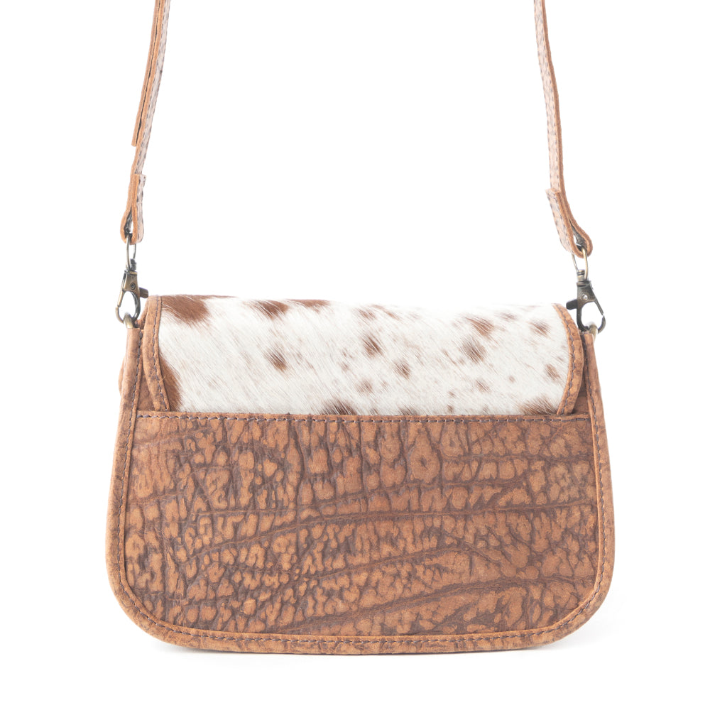 Swift Rider Leather & Hairon Bag - Myra USA