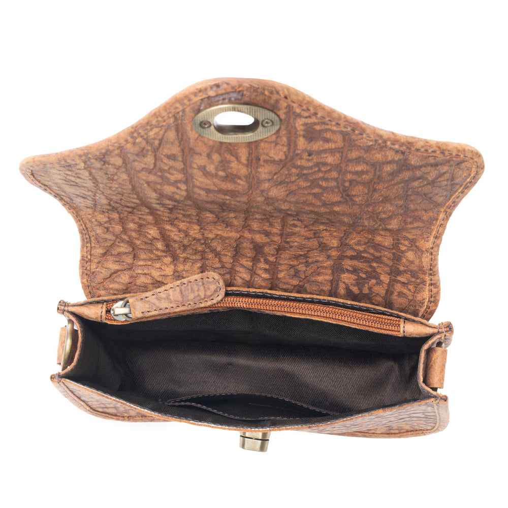 Swift Rider Leather & Hairon Bag - Myra USA