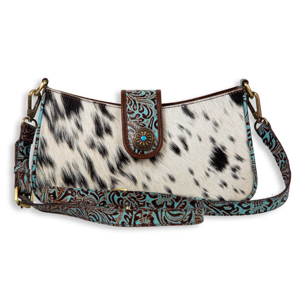 Marta Plains Hair-On Hide Leather Hairon Bag - Myra USA