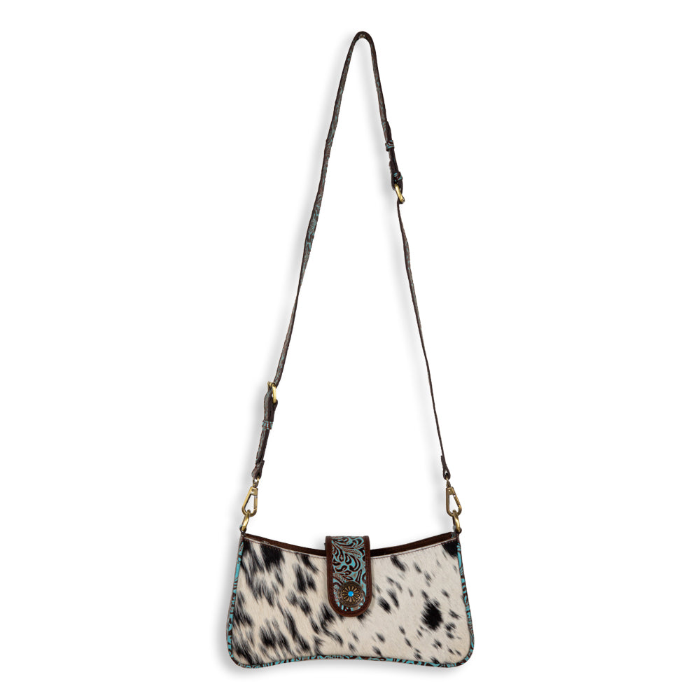 Marta Plains Hair-On Hide Leather Hairon Bag - Myra USA
