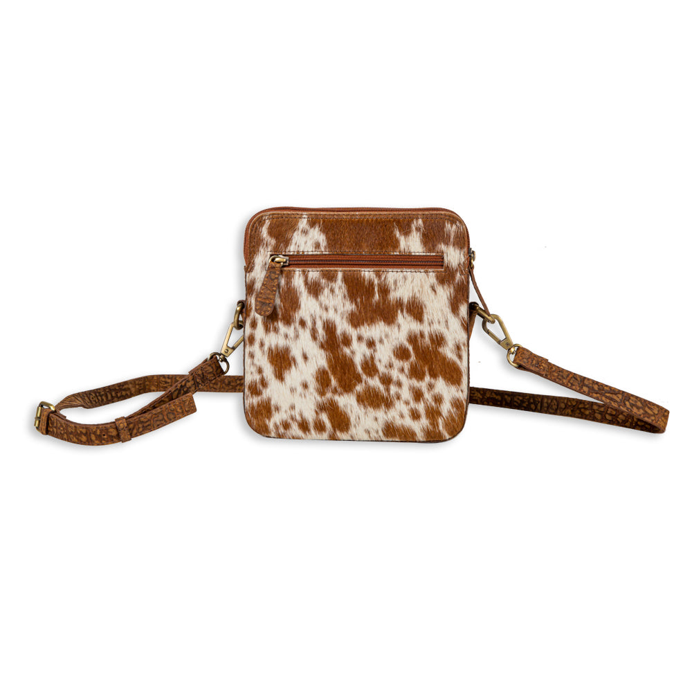 Swift Rider Leather Hairon Bag - Myra USA