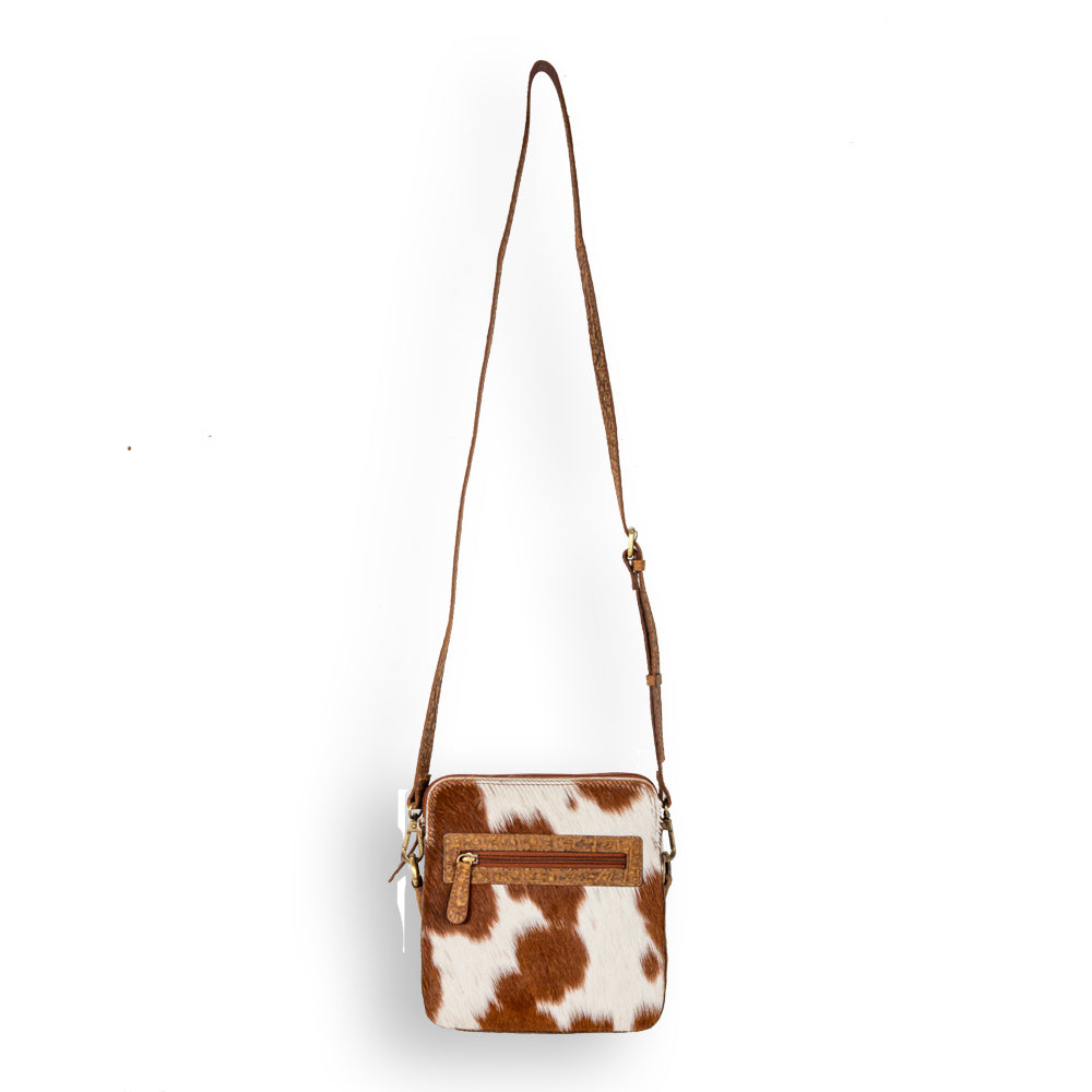 Swift Rider Leather Hairon Bag - Myra USA