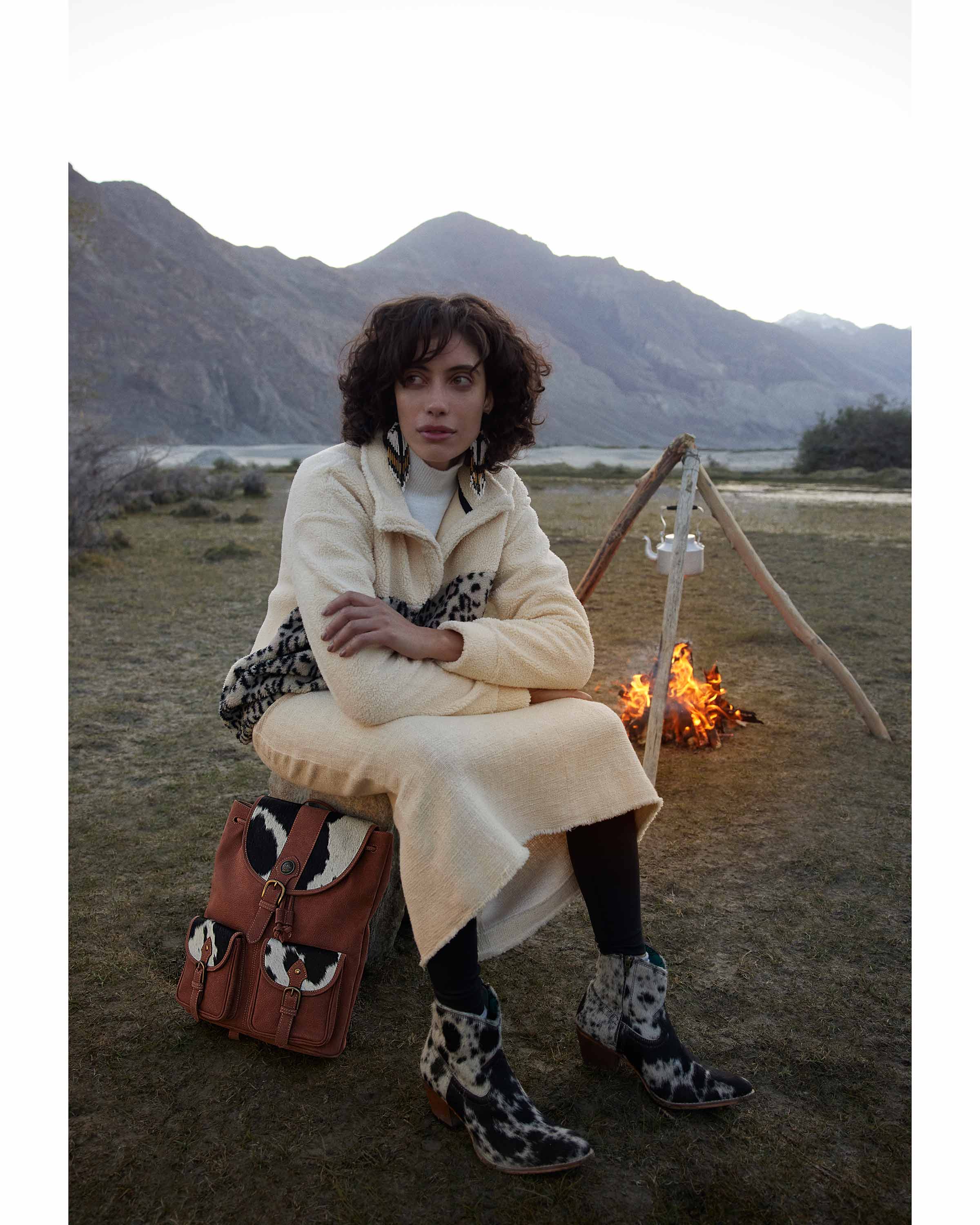 Westward Leather Hairon Bag - Myra USA