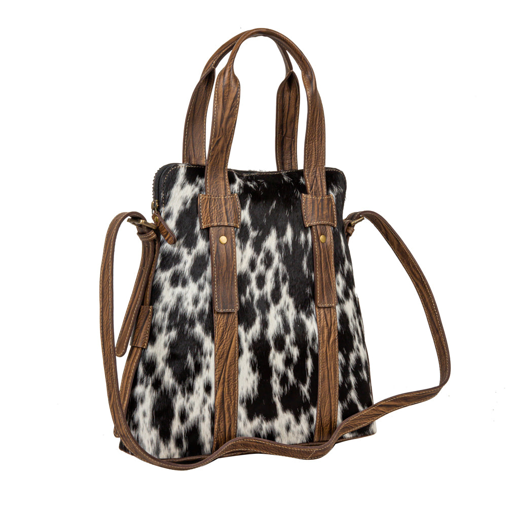 Crawford Pass Leather Hairon Bag - Myra USA