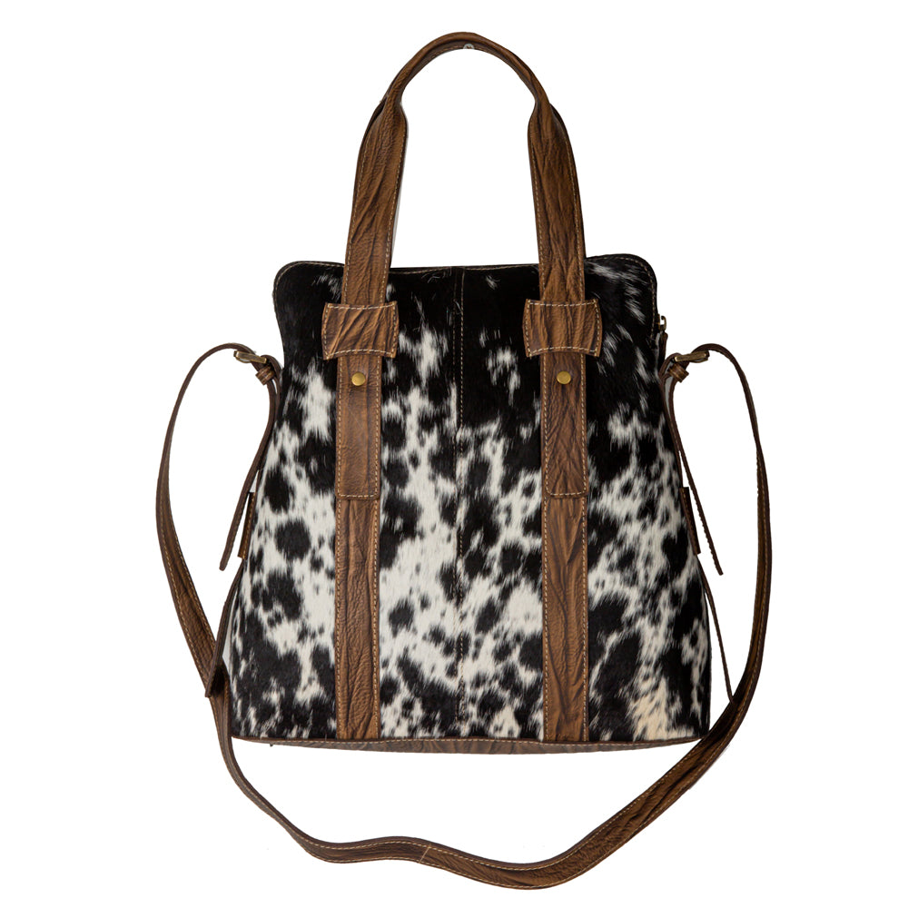 Crawford Pass Leather Hairon Bag - Myra USA