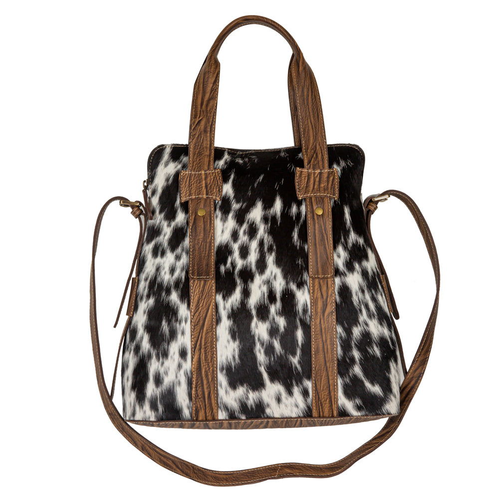 Crawford Pass Leather Hairon Bag - Myra USA