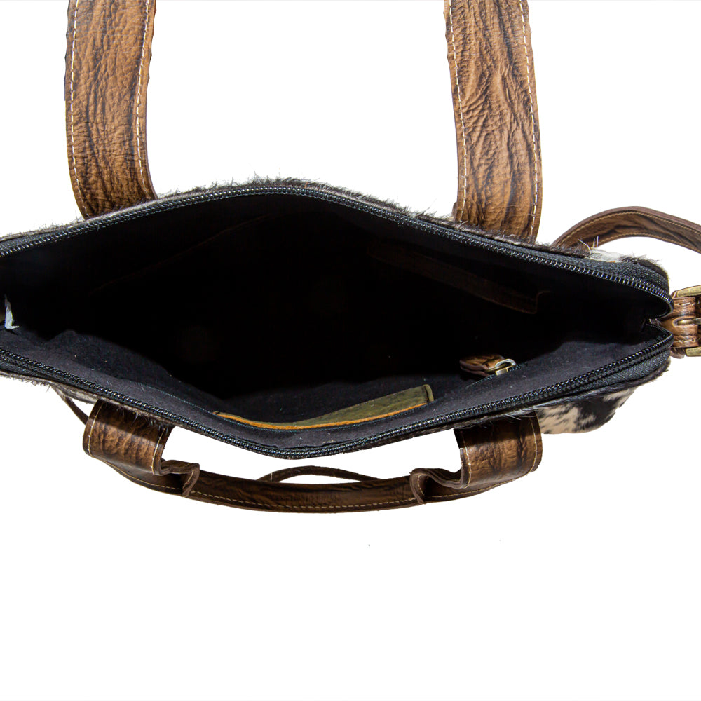 Crawford Pass Leather Hairon Bag - Myra USA