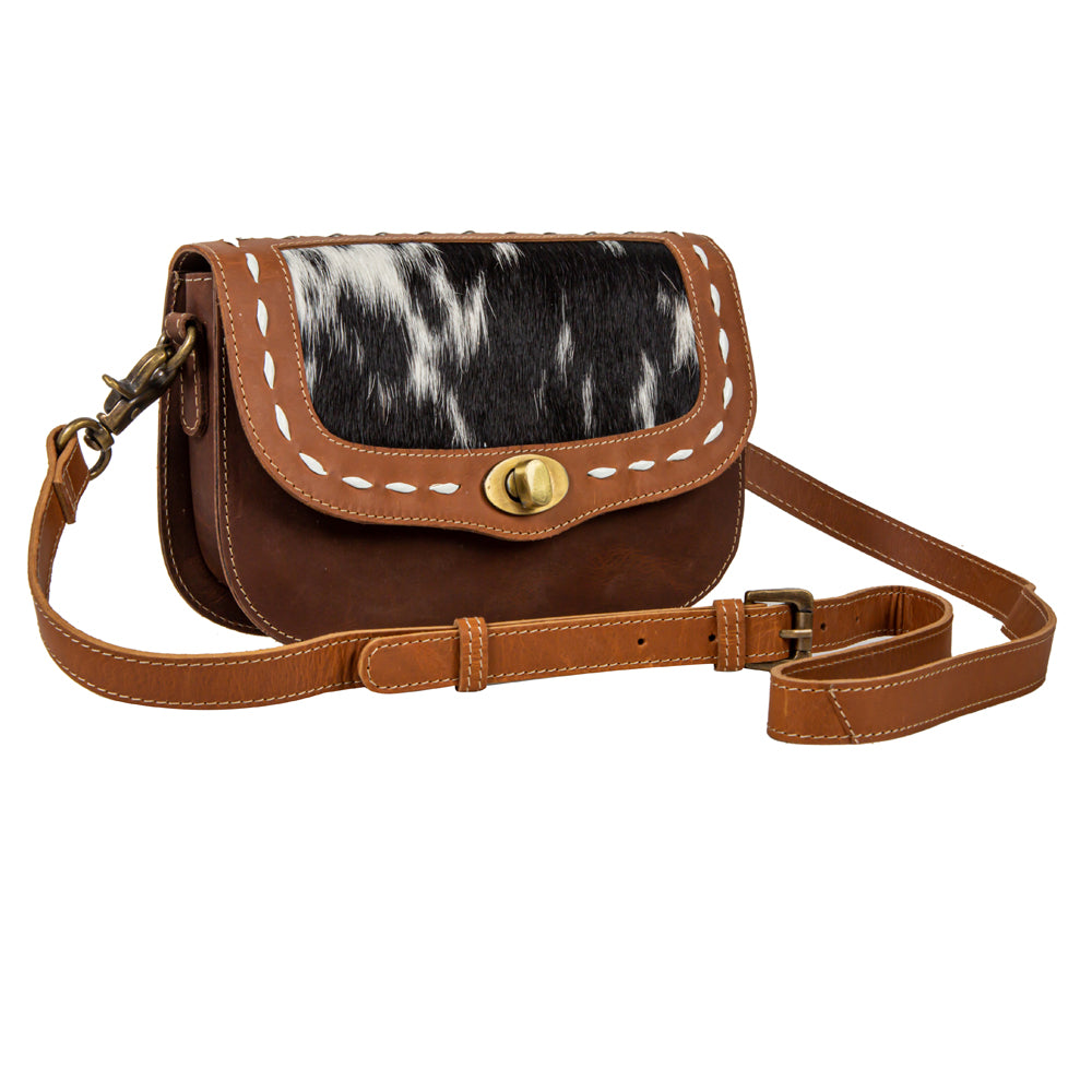 Oxbow Falls Leather Hairon Bag - Myra USA