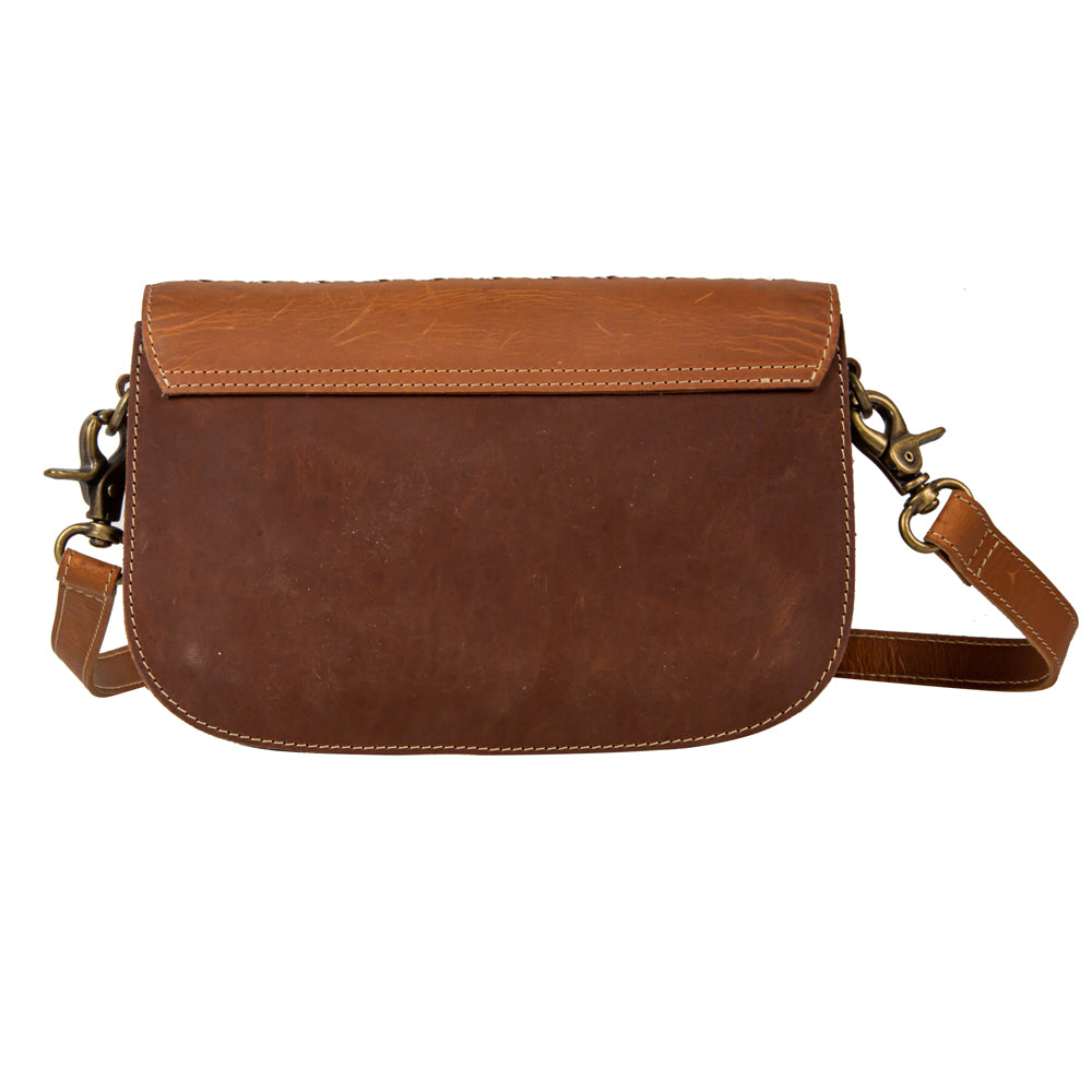 Oxbow Falls Leather Hairon Bag - Myra USA