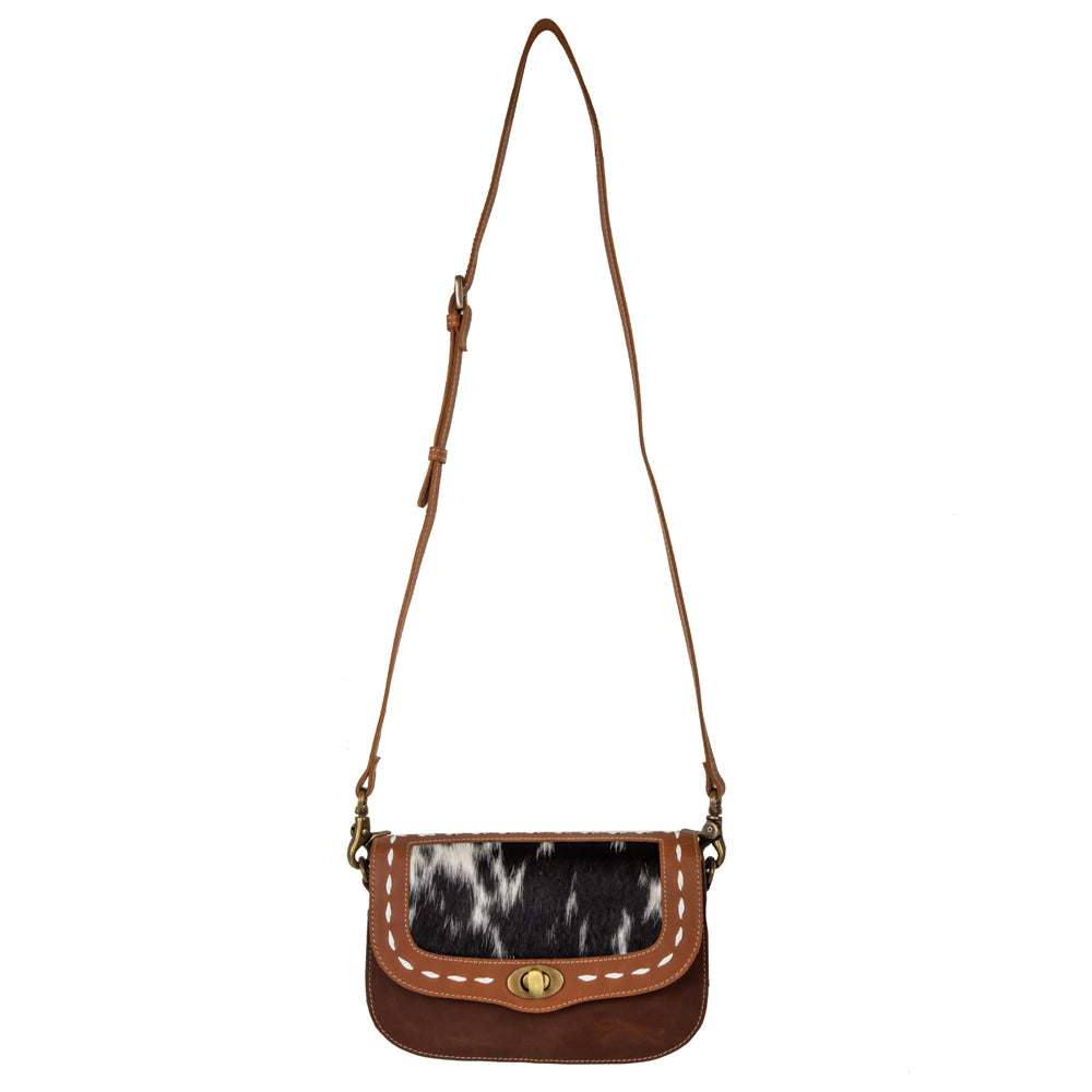 Oxbow Falls Leather Hairon Bag - Myra USA