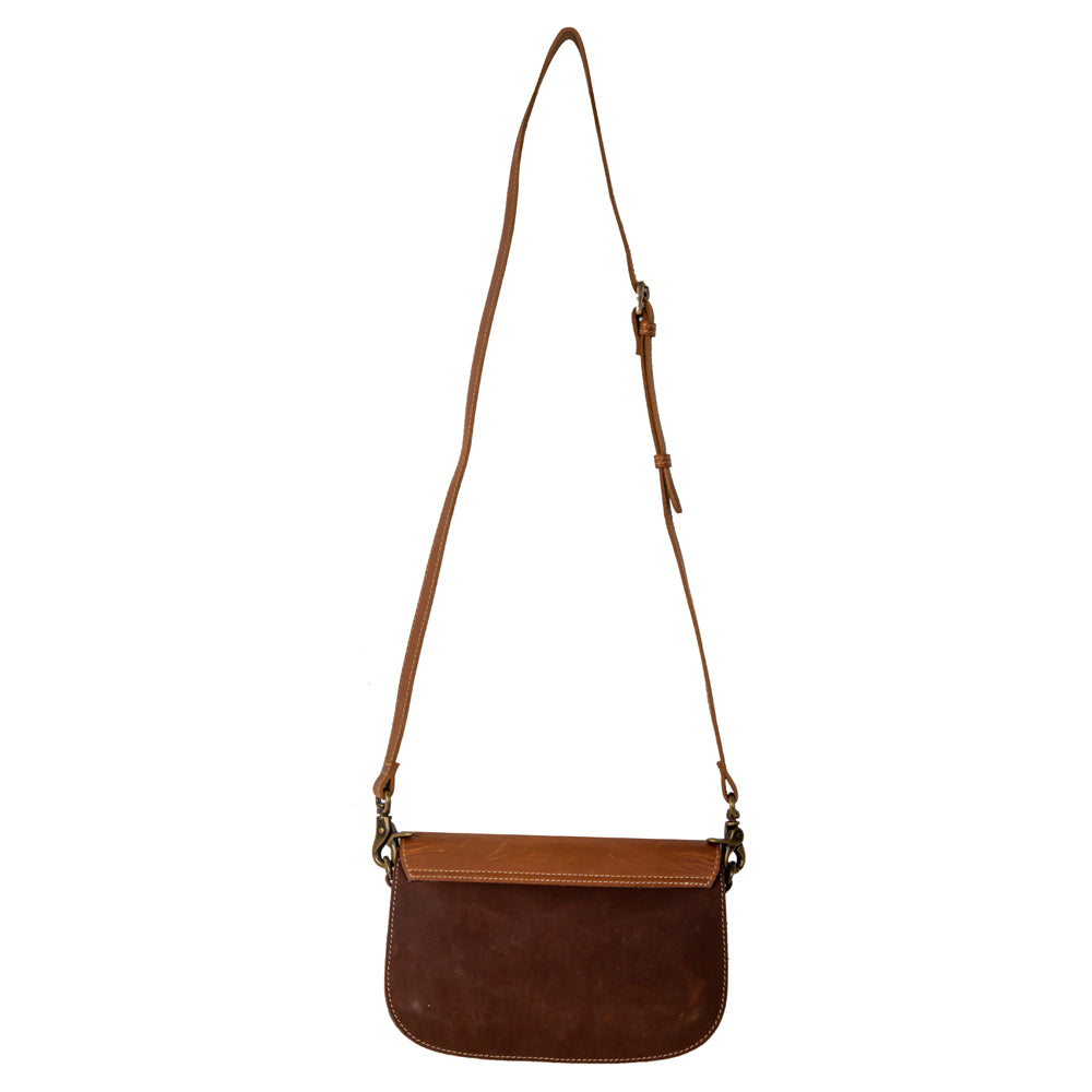 Oxbow Falls Leather Hairon Bag - Myra USA