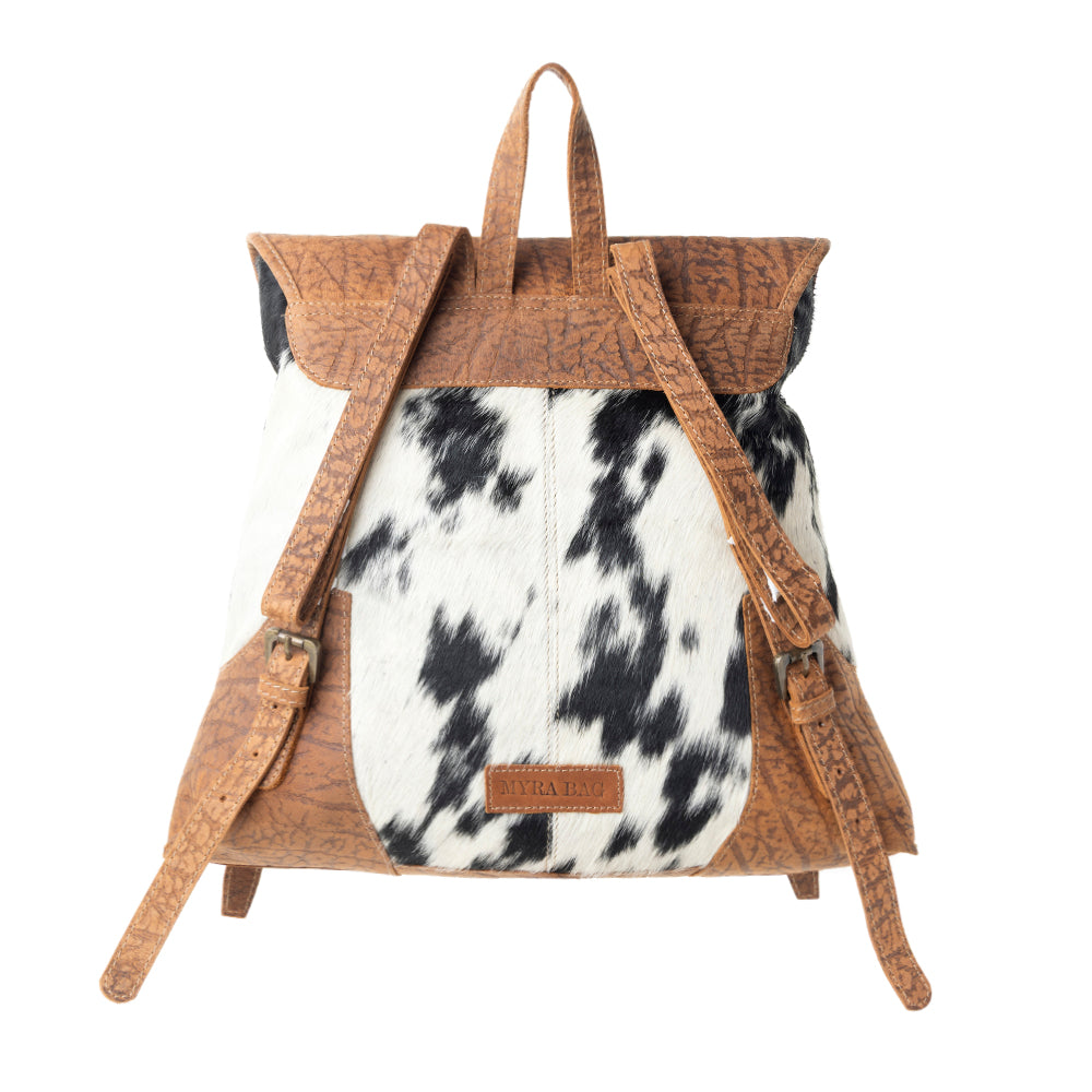 Stratford Trail Accent Leather Leather Hairon Bag - Myra USA