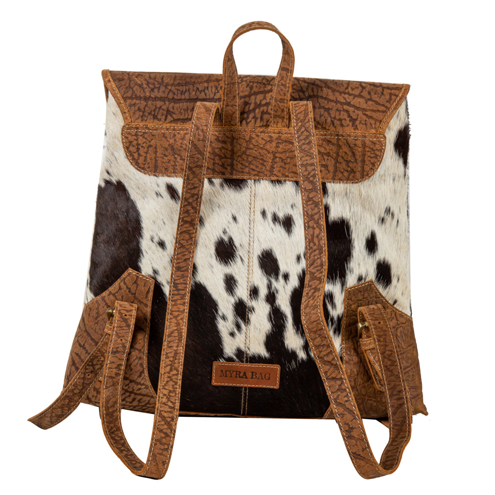 Stratford Trail Accent Leather Leather Hairon Bag - Myra USA