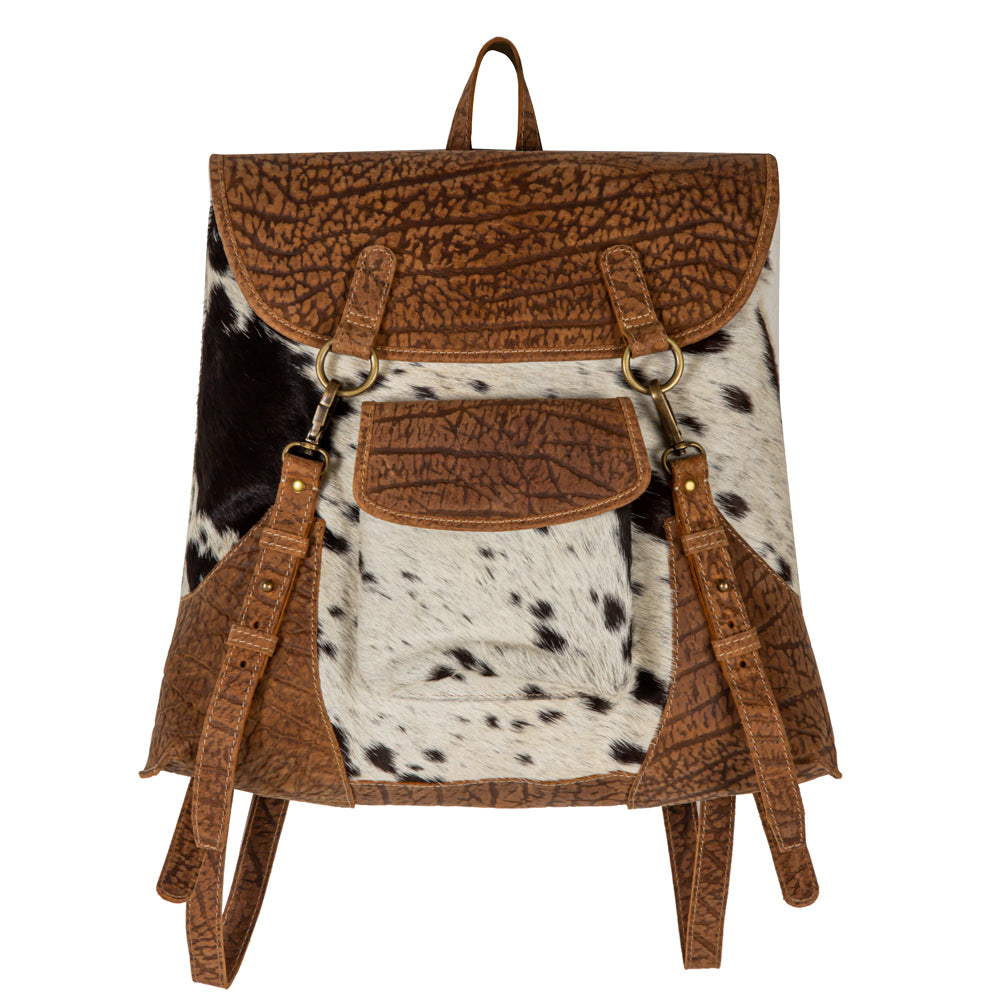 Stratford Trail Accent Leather Leather Hairon Bag - Myra USA