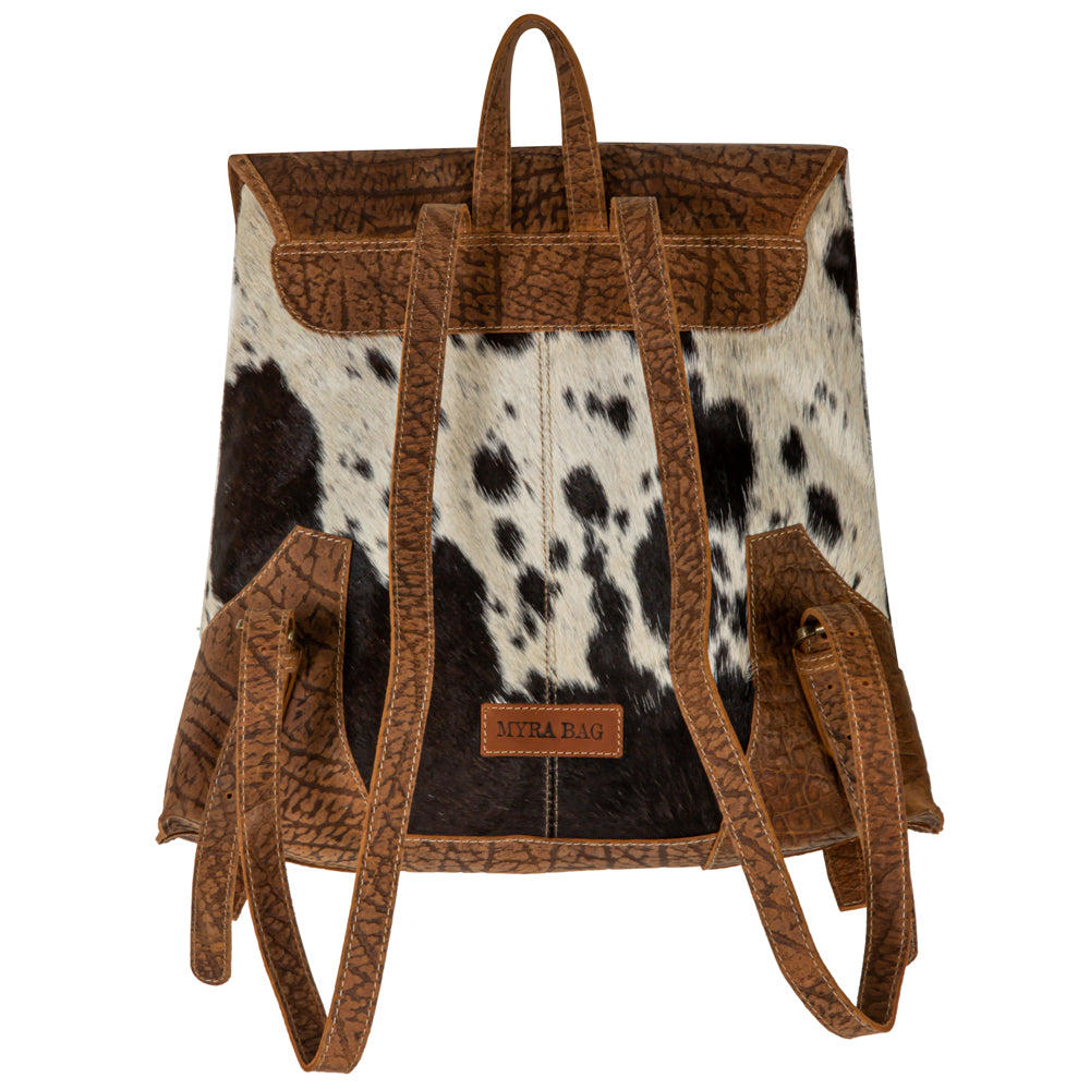Stratford Trail Accent Leather Leather Hairon Bag - Myra USA