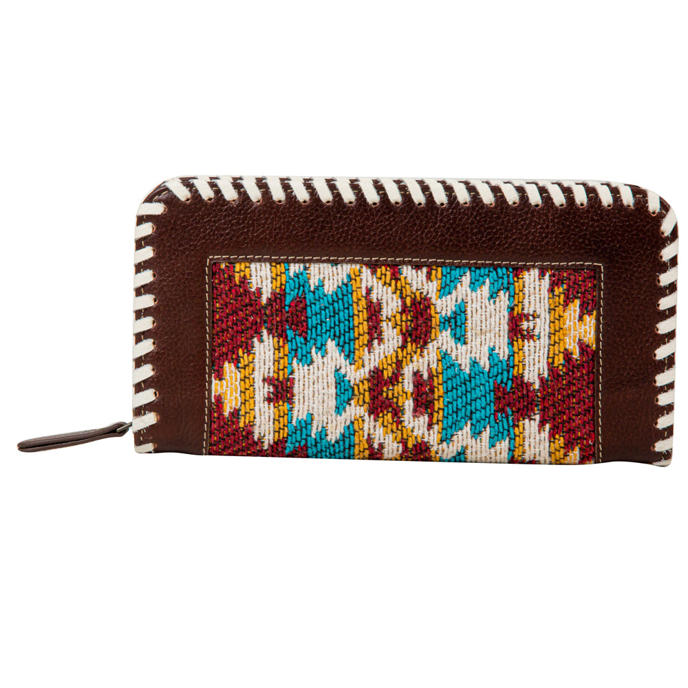 Sunshine Loom Braided Edge Wallet - Myra USA