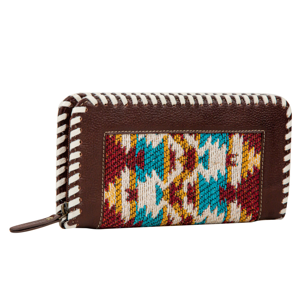 Sunshine Loom Braided Edge Wallet - Myra USA