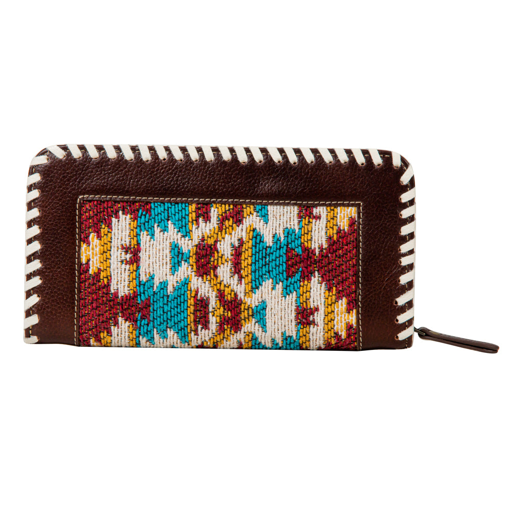 Sunshine Loom Braided Edge Wallet - Myra USA