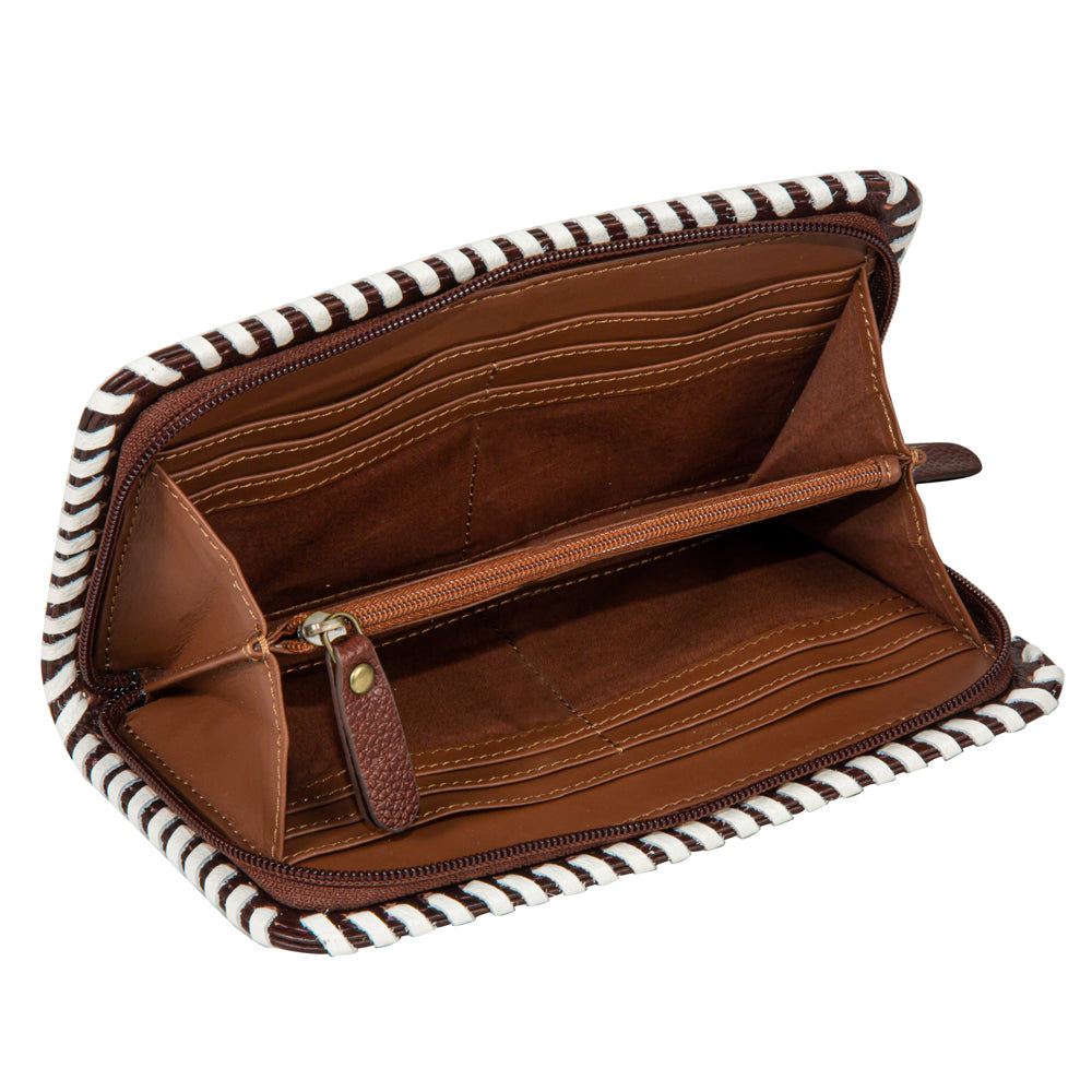 Sunshine Loom Braided Edge Wallet - Myra USA