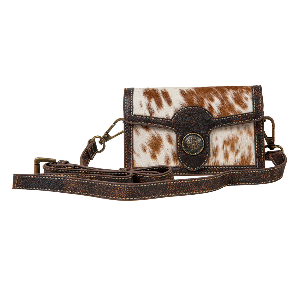 Katy Elaine Leather Hairon Bag - Myra USA