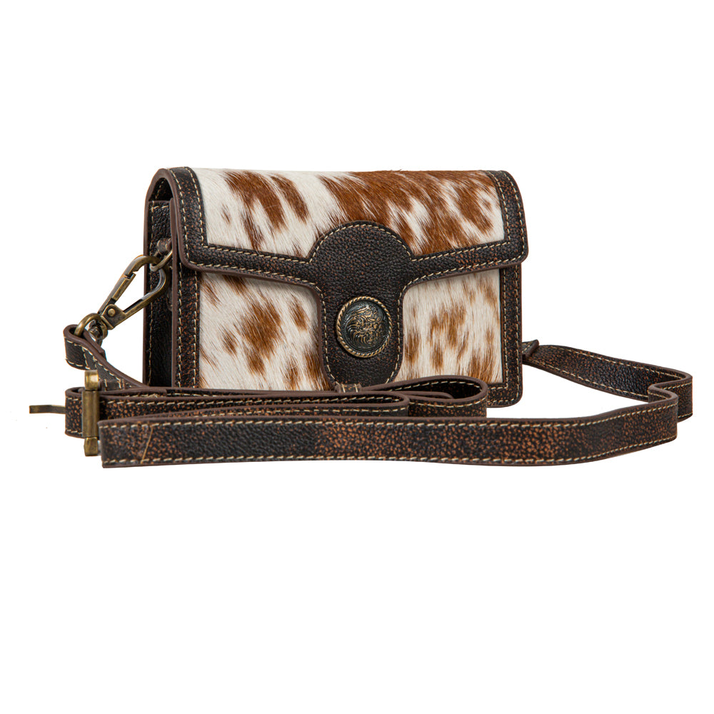 Katy Elaine Leather Hairon Bag - Myra USA