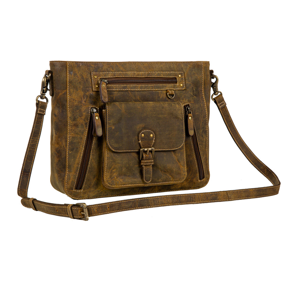 Carlisle Leather Hairon Bag - Myra USA