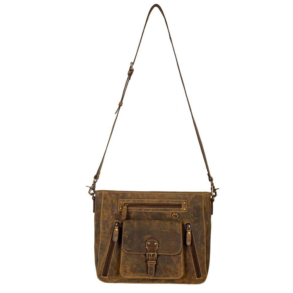 Carlisle Leather Hairon Bag - Myra USA