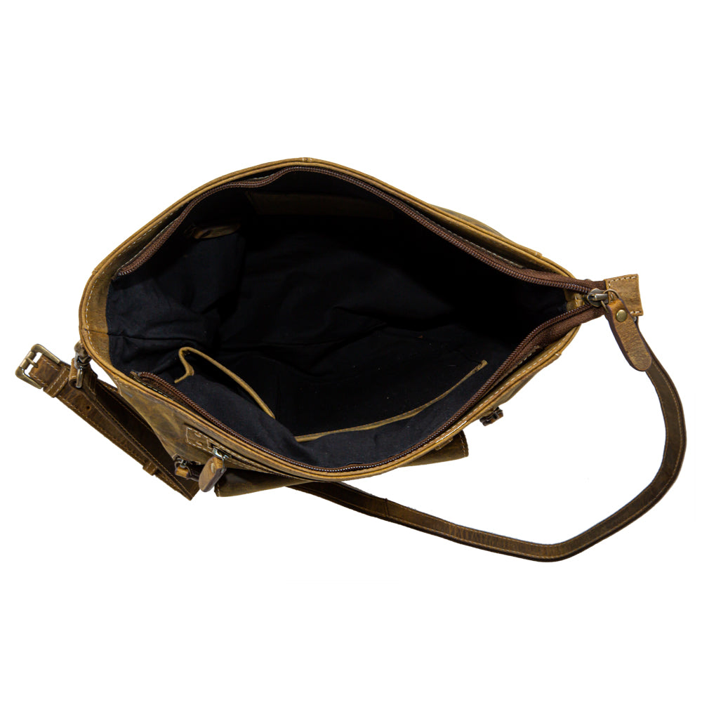 Carlisle Leather Hairon Bag - Myra USA