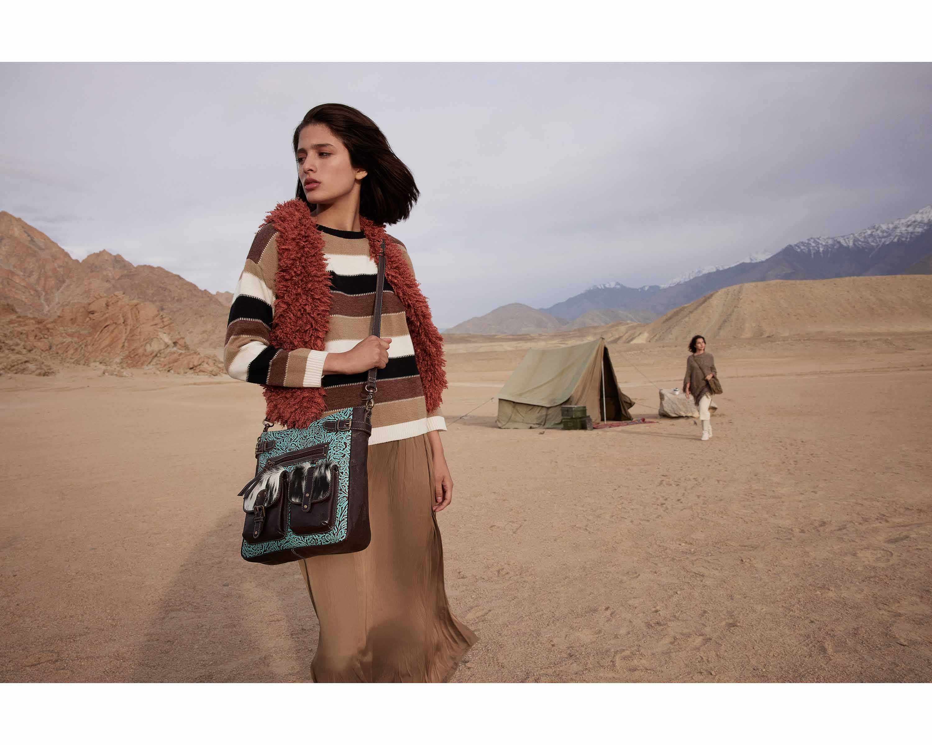 Zapata Leather Hairon Bag - Myra USA