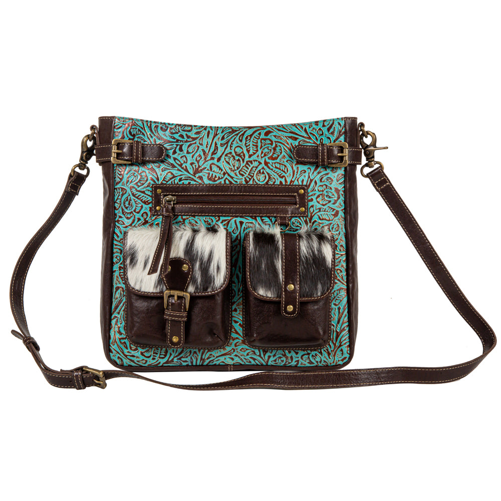 Zapata Leather Hairon Bag - Myra USA