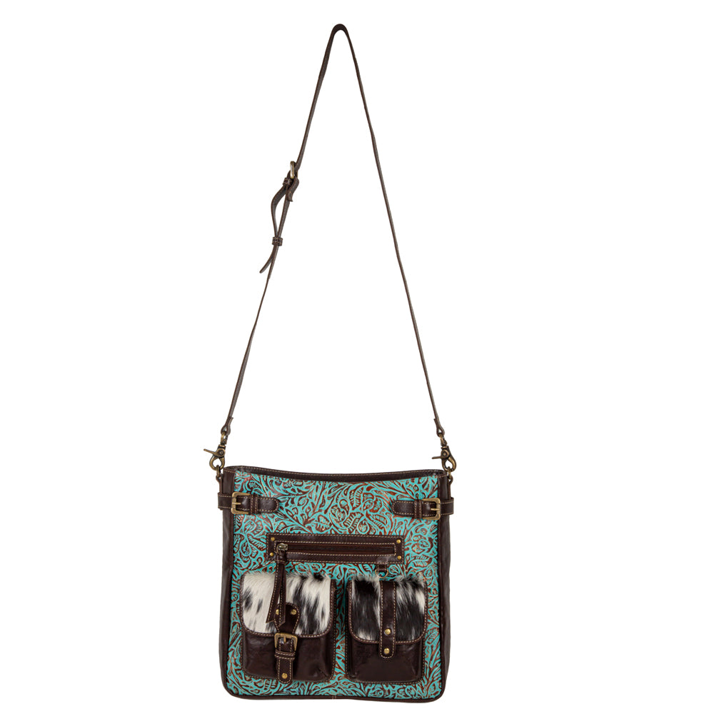 Zapata Leather Hairon Bag - Myra USA