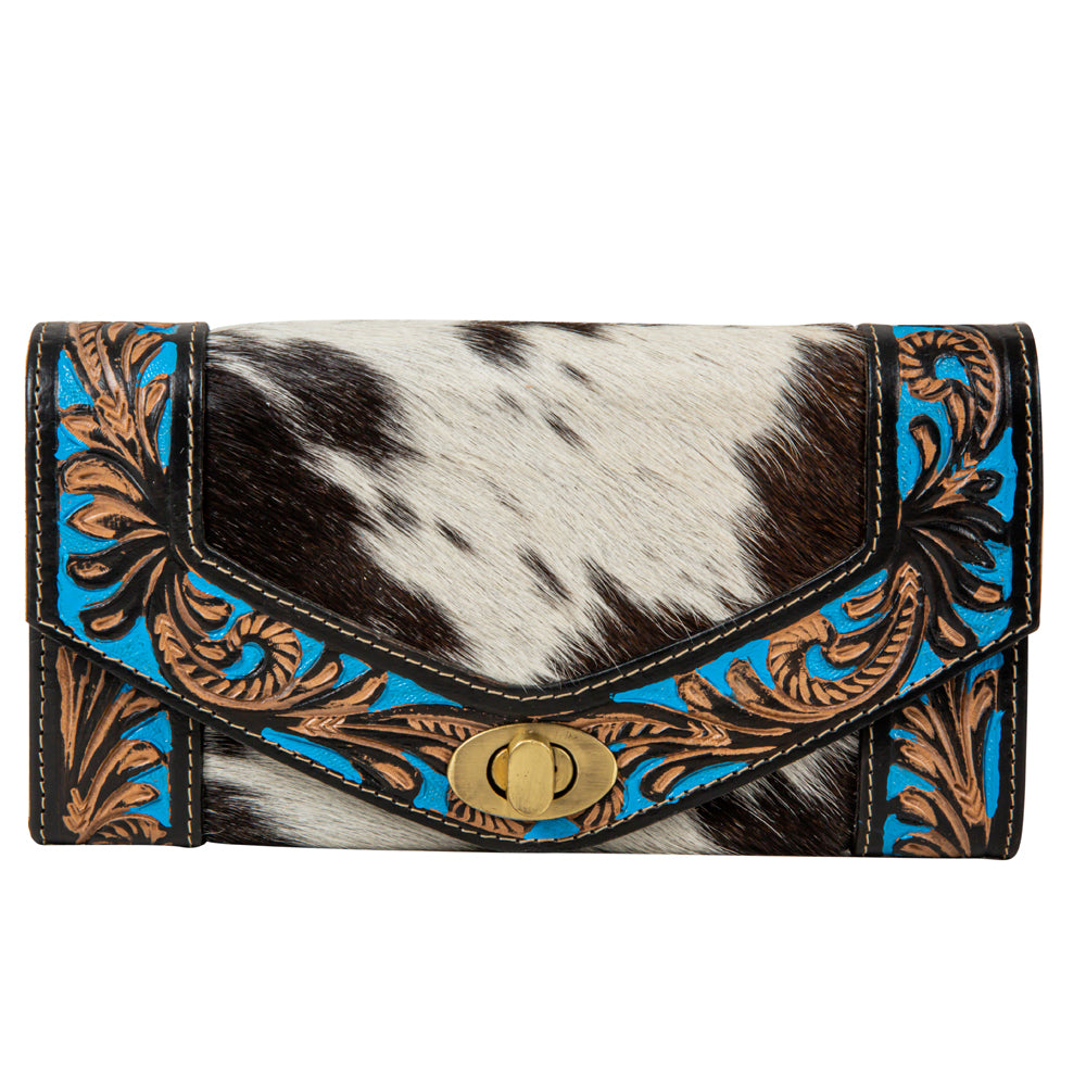 Night Gaze Hand-Tooled Wallet - Myra USA