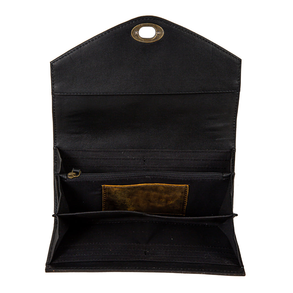 Night Gaze Hand-Tooled Wallet - Myra USA