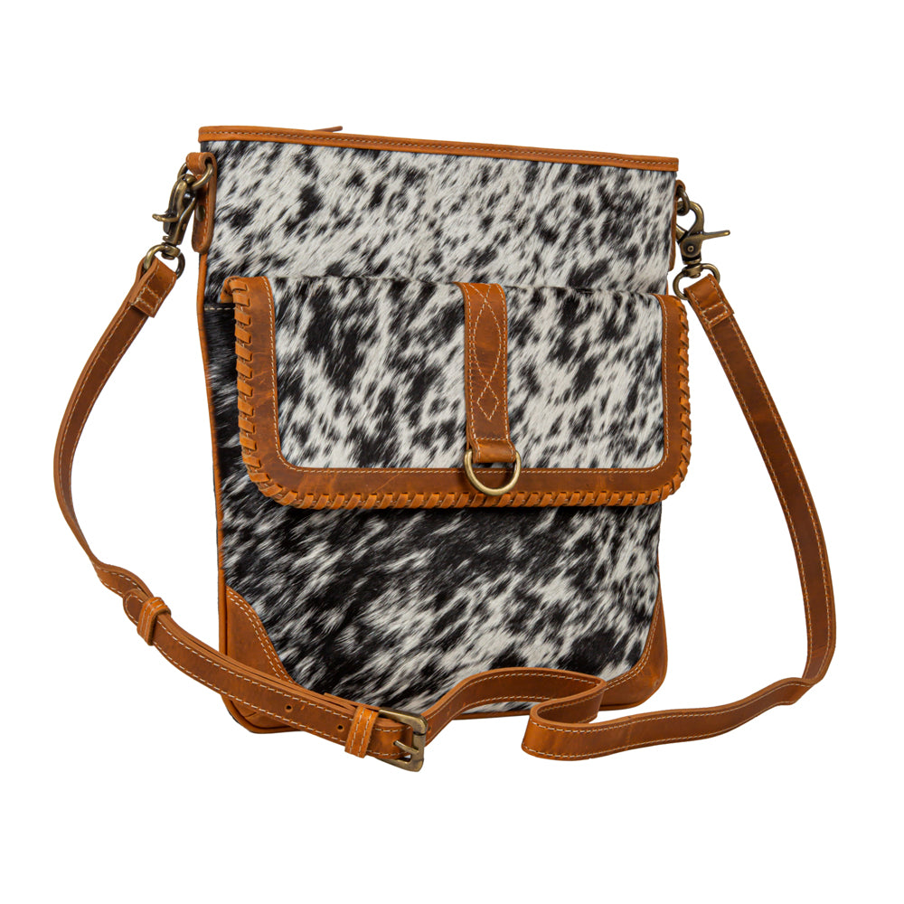 Taragon Hair-On Hide Canvas Hairon Bag - Myra USA