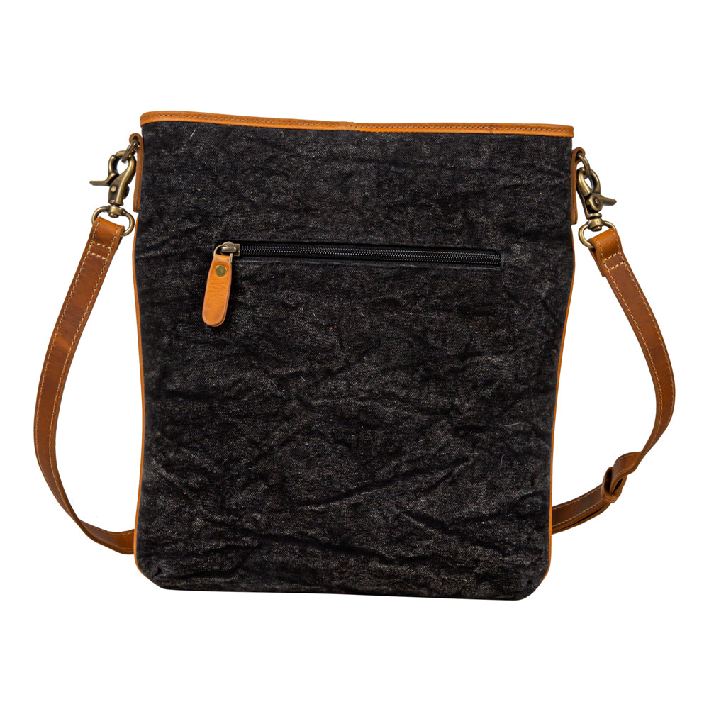 Taragon Hair-On Hide Canvas Hairon Bag - Myra USA