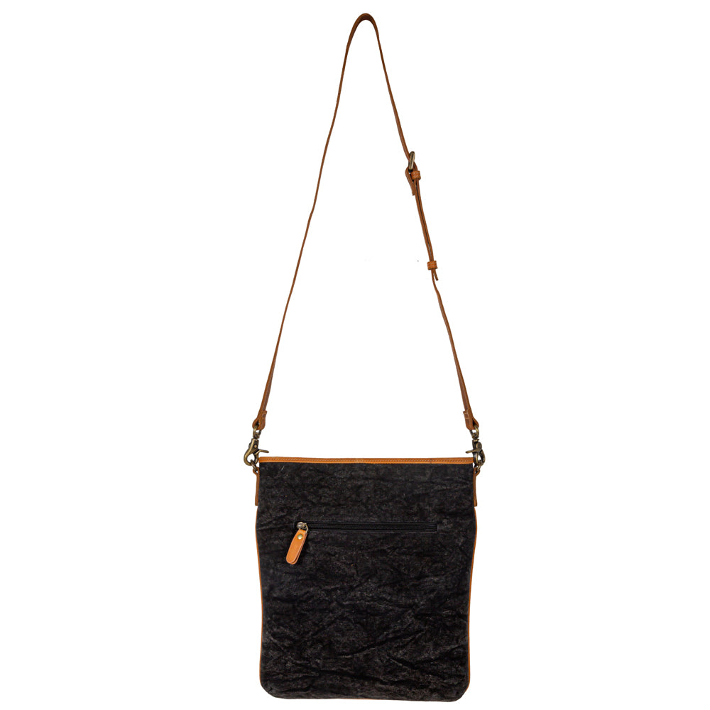 Taragon Hair-On Hide Canvas Hairon Bag - Myra USA