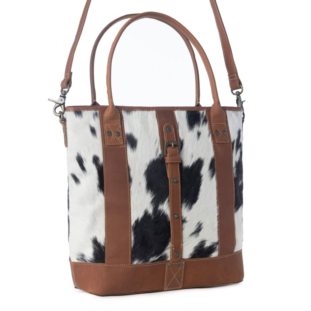 Clayburn Canvas Hairon Bag