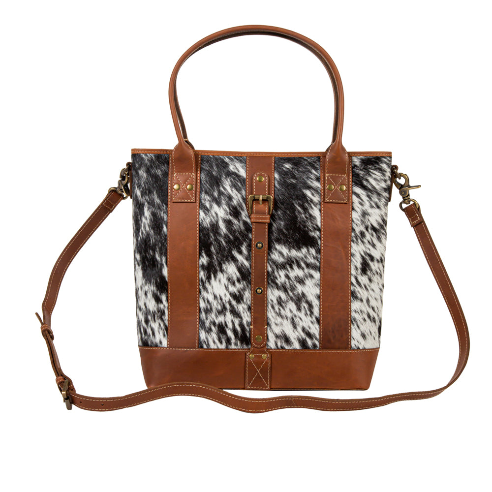 Clayburn Canvas Hairon Bag - Myra USA
