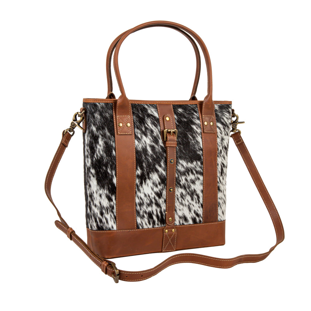 Clayburn Canvas Hairon Bag - Myra USA