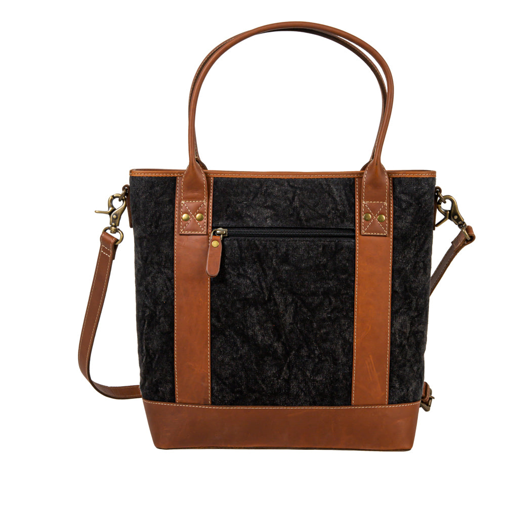 Clayburn Canvas Hairon Bag - Myra USA
