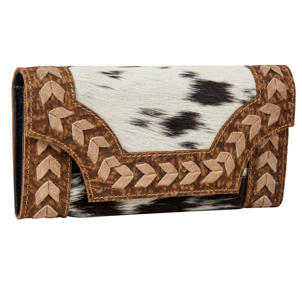 Glenrose Stitch Accent Wallet - Myra USA