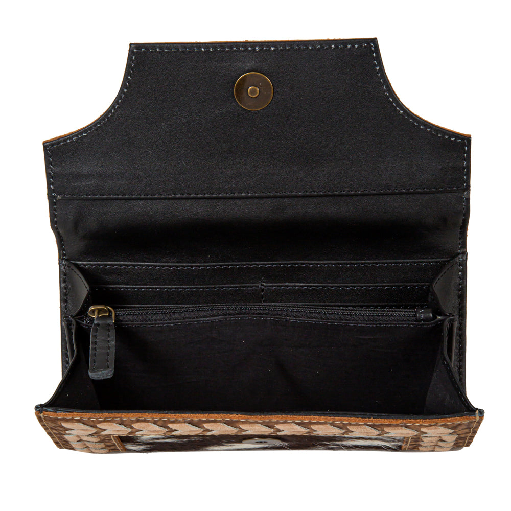 Glenrose Stitch Accent Wallet - Myra USA