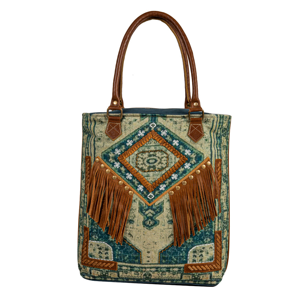 Angelica Accent Tote Bag - Myra USA