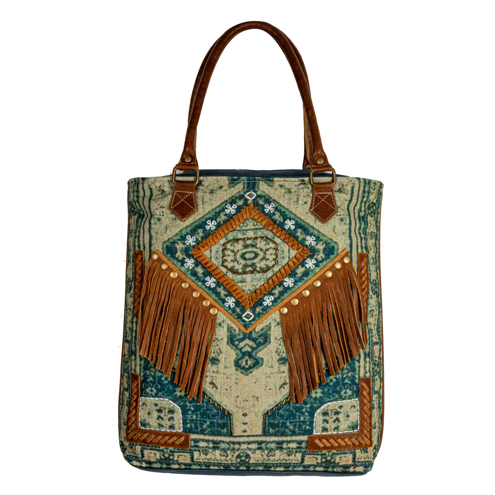 Angelica Accent Tote Bag - Myra USA