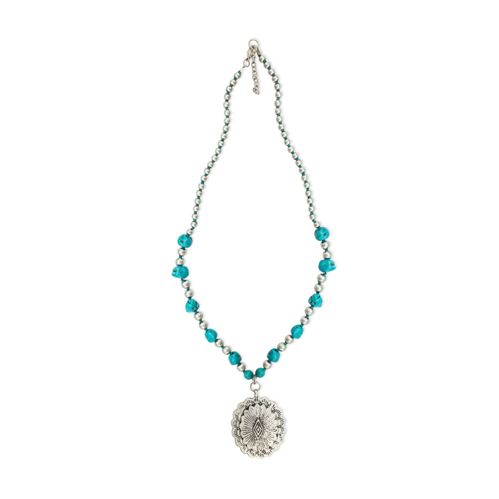 Verdant Valley Concho Necklace - Myra USA